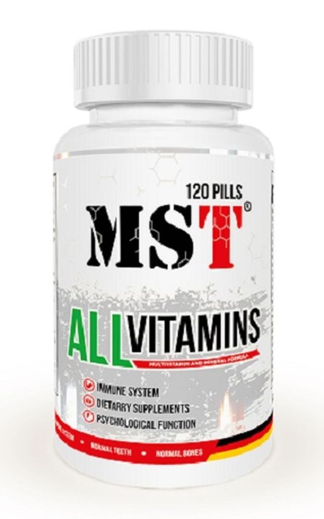 MST - All Vitamins (120 Tabletten) Produktbild 