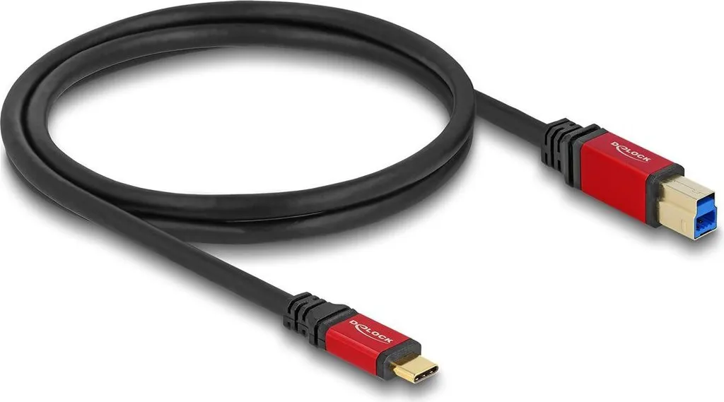 DELOCK Cavo USB 5 Gbps da USB Tipo-C maschio a USB Tipo-B maschio 1 m