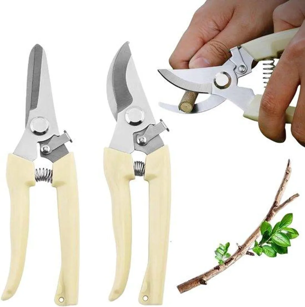 Sécateur de précision pour entretien bonsaï et petites plantes vertes