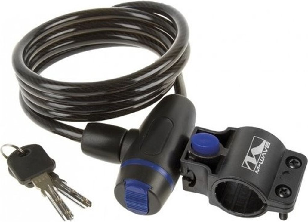 Spirálový zámek DS 8.15 1500 x 8 mm černý Obrázek produktu 1