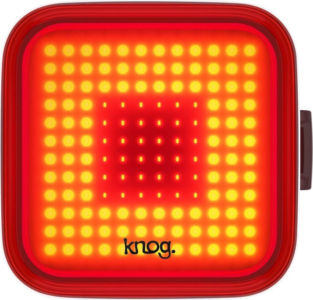 Knog Blinder Square, Heckbeleuchtung, Schwarz, 100 lm, Produktbild 