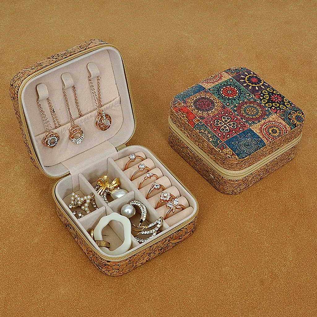 Cofanetto Portagioie Modello 7 Vintage - Organizer per Gioielli Mini