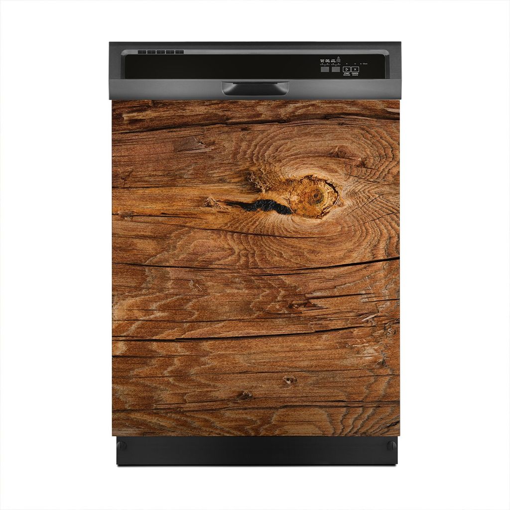 Magnete Dekorative 60x70 cm Küche Magnetmatte Spülmaschine - Holz braun Material