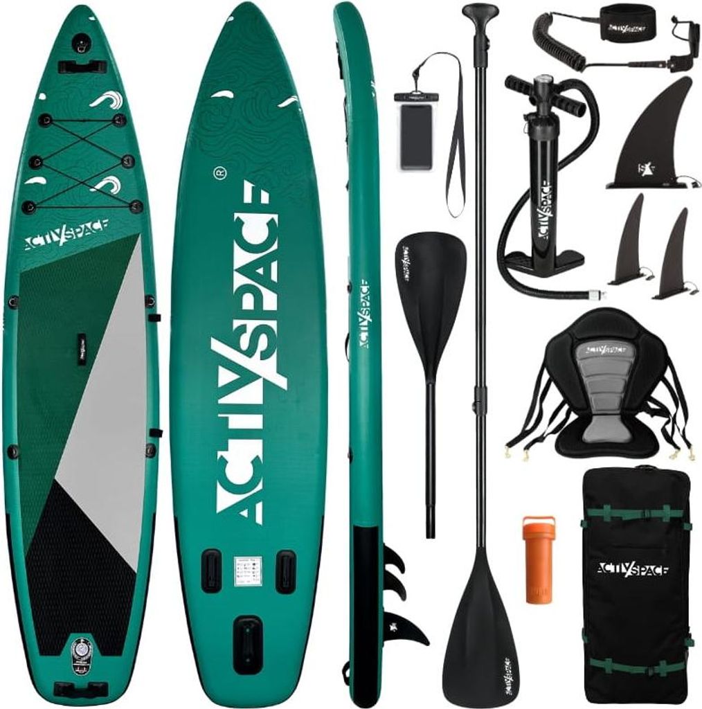 SUP PRO aufblasbares Board mit Paddleboard 365cm - S08