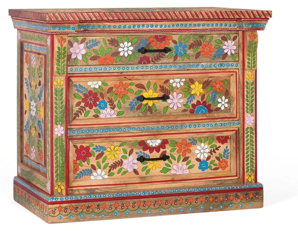 Kommode aus Lodi-Mangoholz, 78 cm x 92 cm x 48 cm Giner y Colomer