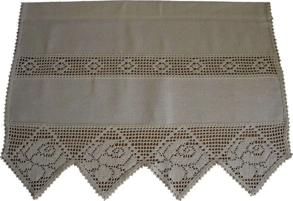 Tenda Decorativa Beige 70x200 Cotone - Design Essenziale e Filtrante
