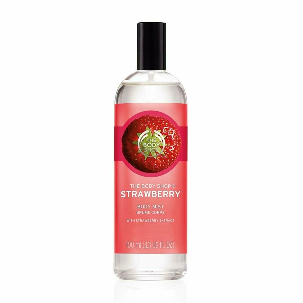 The Body Shop, Body Mist, aardbeiengeur Productafbeelding 