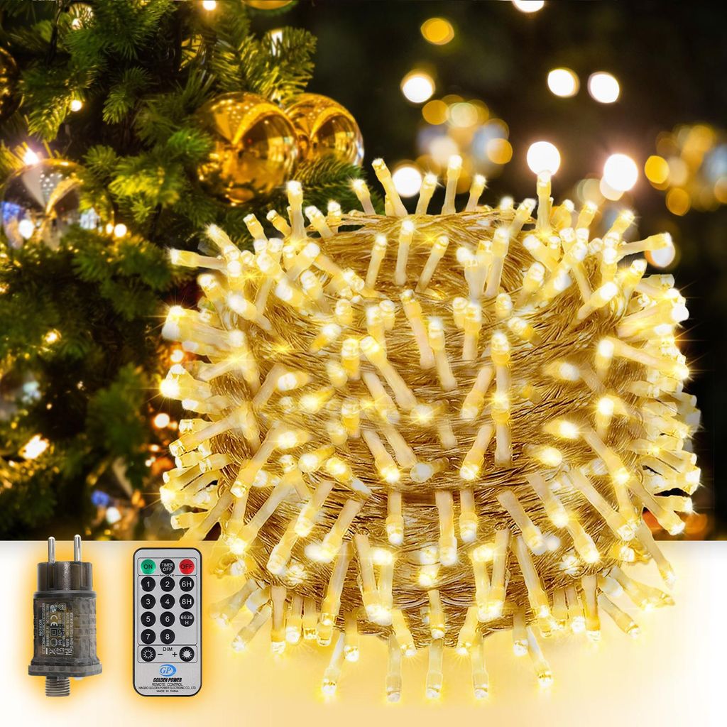 SALCAR 20m 300er LED Lichterkette Weihnachten, für Produktbild 