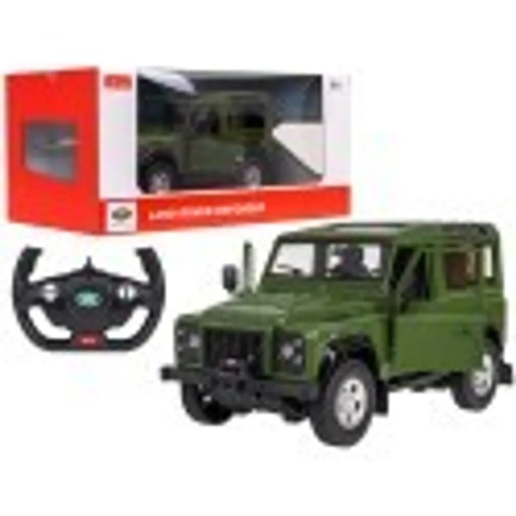 Land Rover Defender télécommandé 1:14 vert stable et sans interférences - 14