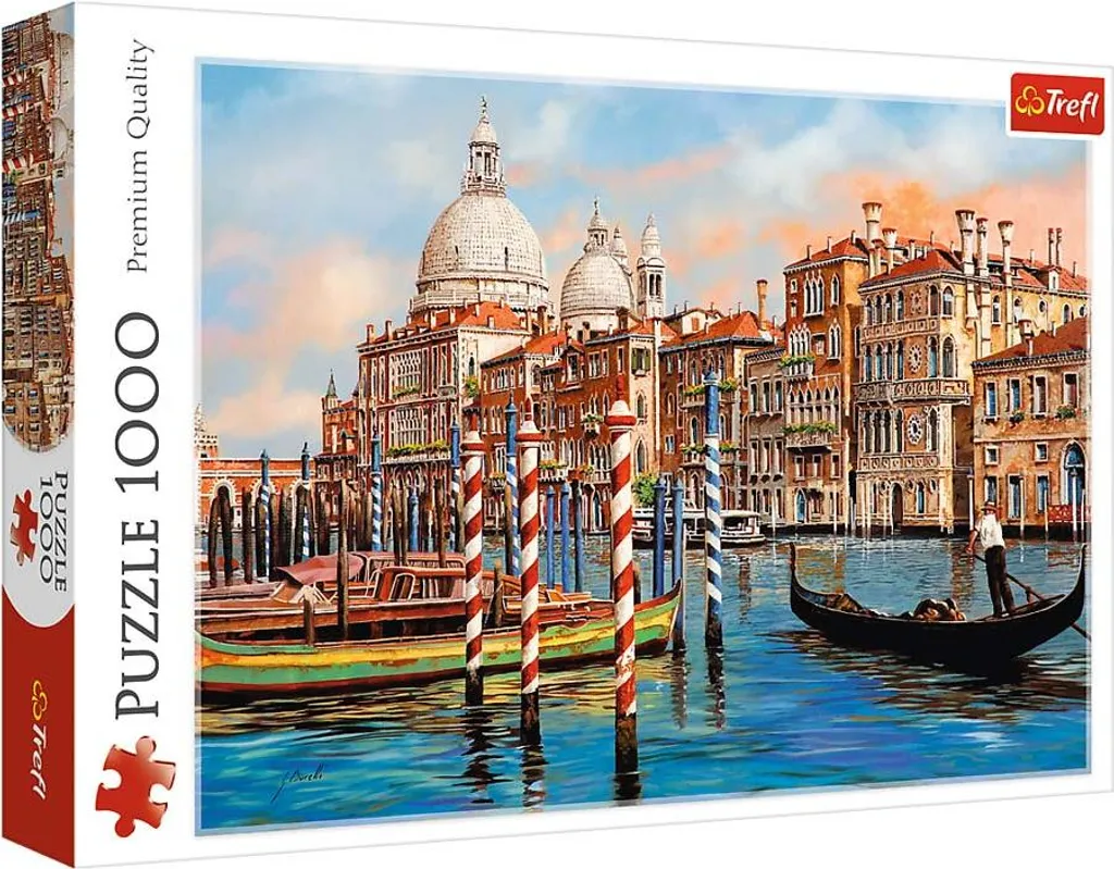 Puzzle 1000 pièces Venise - Pièces uniques sans poussière qualité pro