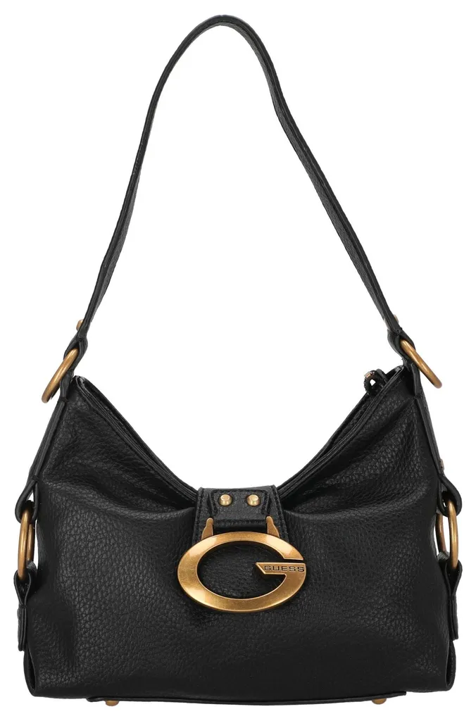 Sac à bandoulière Guess Camden Mini Noir 23 cm - Élégance Quotidienne