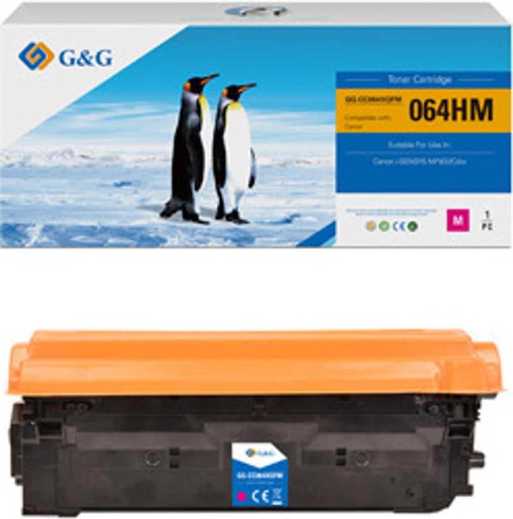 G&G kompatybilny toner z Canon 064 H M, NT-CC064XQFM-RC, Produktbild 