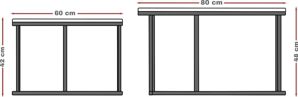 Table Basse de Salon Modulable 2 en 1 Blanche pour Espace Gain de Place - 8