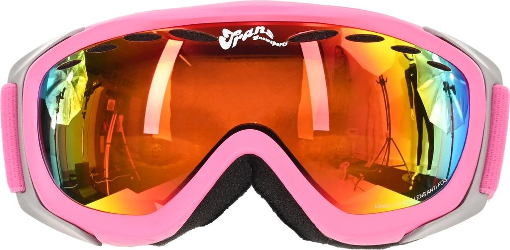 Trans Damen Snowboard Brille Team Girl Sondermodell One Size Pink