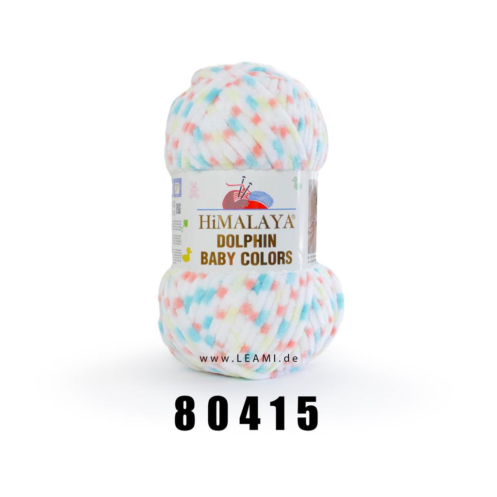 Himalaya Dolphin Baby Colors 80415 Filati per lavorare a Immagine del prodotto 