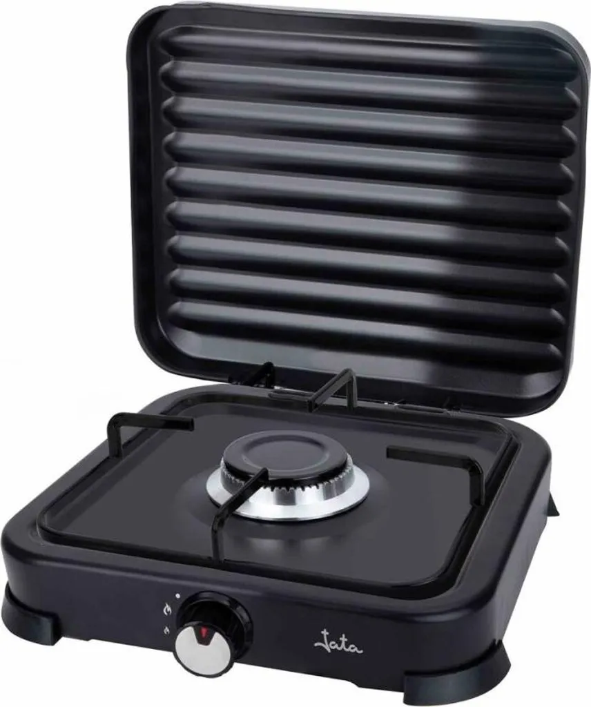 Petit Réchaud Gaz JATA JECG2721 Noir pour Optimiser l'Espace Cuisine