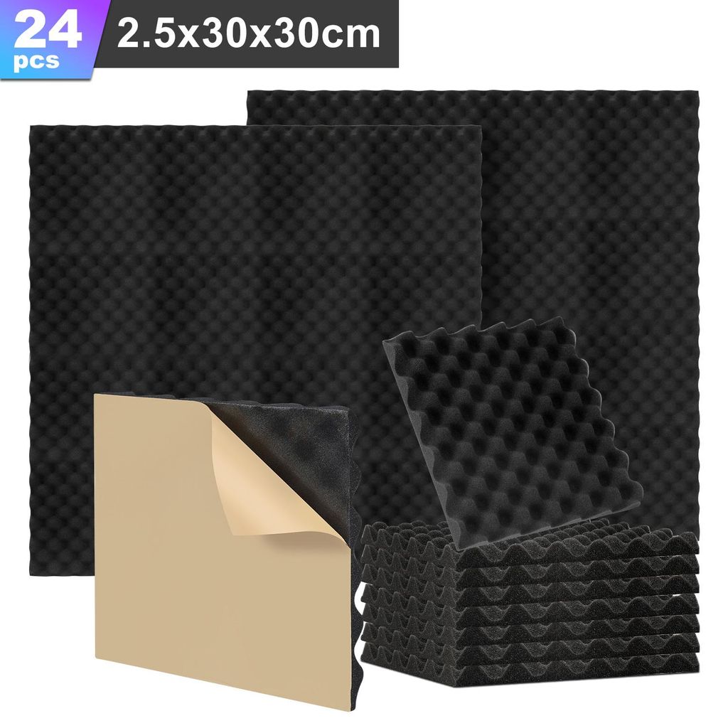 Peviasot 24 kusů akustických panelů z pěny, akustická Obrázek produktu 