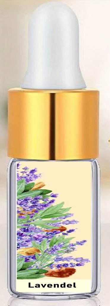 GKA Parfümöl Lavendel aus Frankreich Parfüm Kosmetik Salbei, Lavendel, Lavandin, Tolu, Tonka, Benzoe sehr intensiv Probierfläschchen