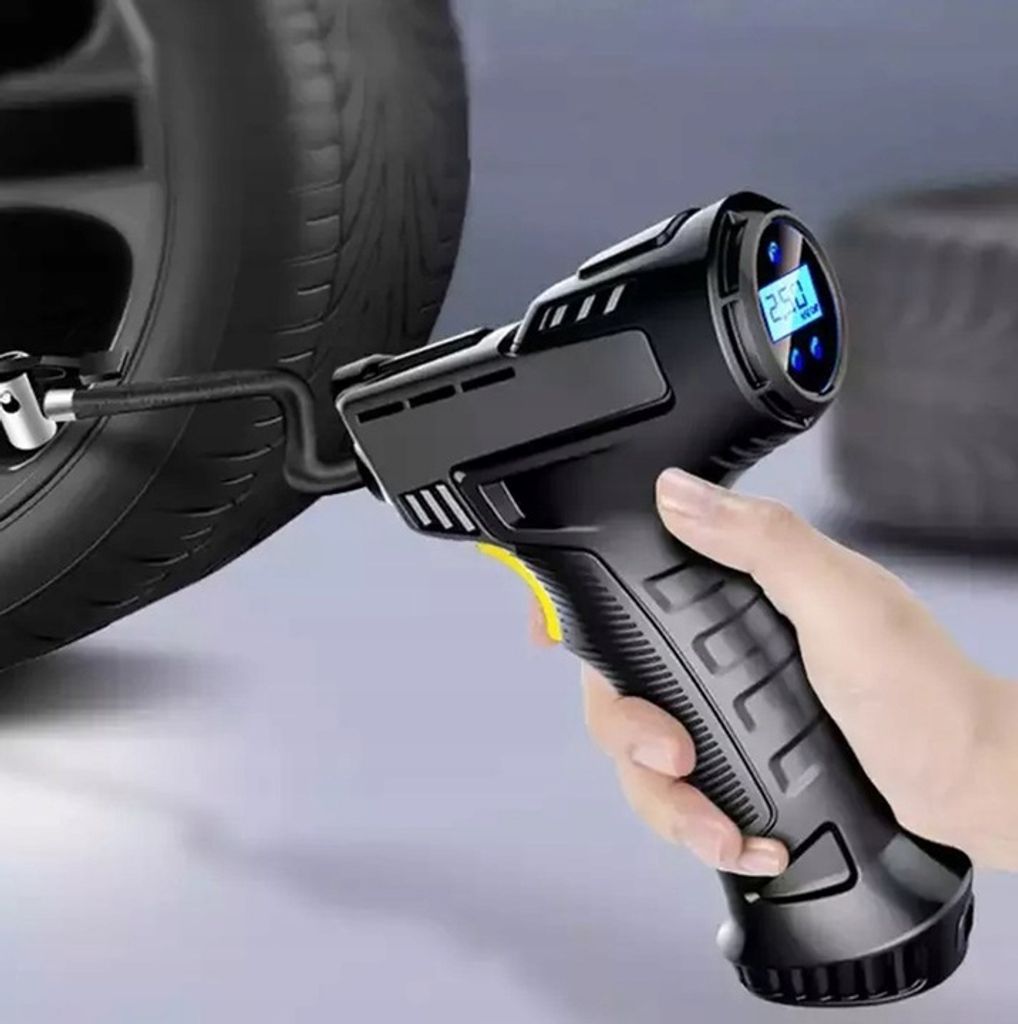 LCD Elektrische Akku Luftpumpe 150 PSI Auto Reifen Produktbild 4