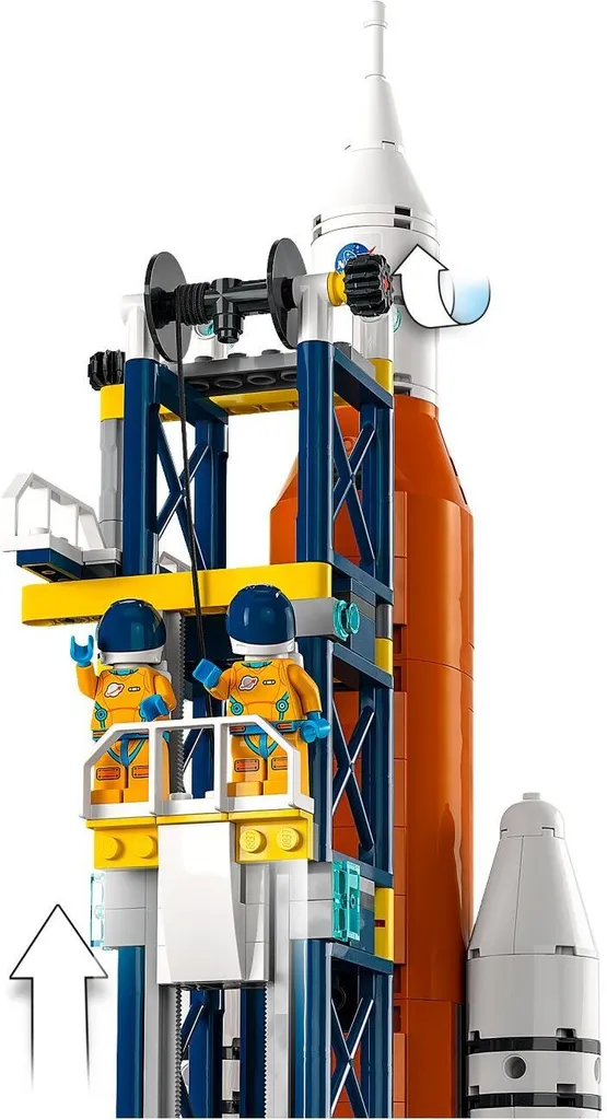 Jeu de construction centre spatial LEGO 60351 avec fusée et figurines - 9