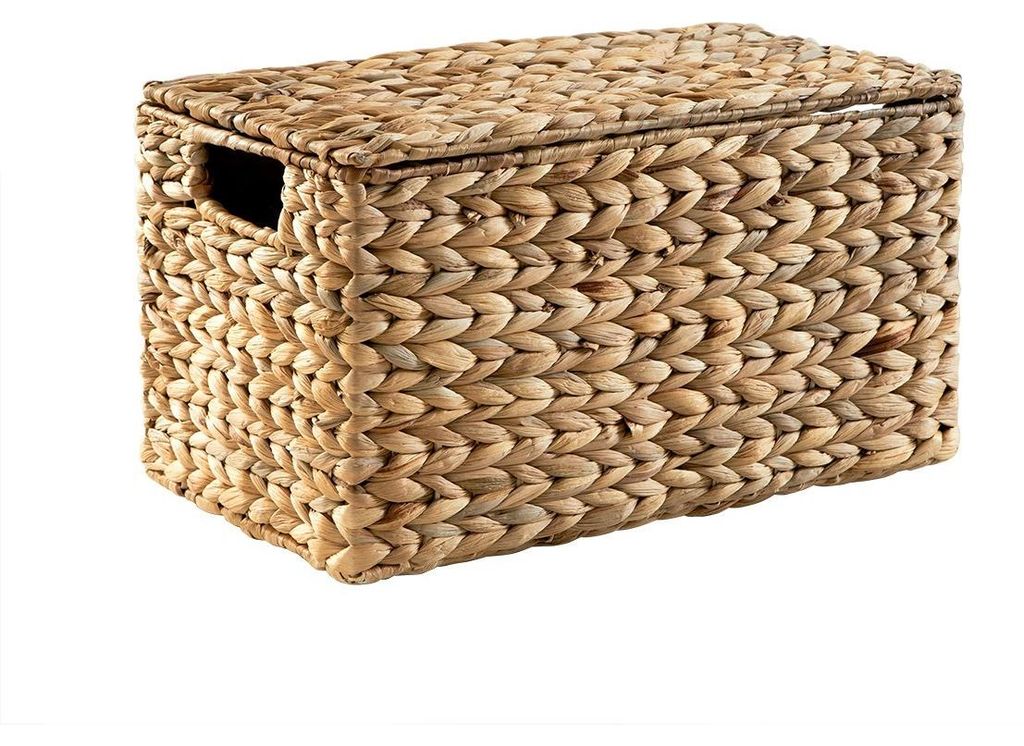 CALICOSY -  Aufbewahrungsbox aus Wasserhyazinthe, großes Produktbild 