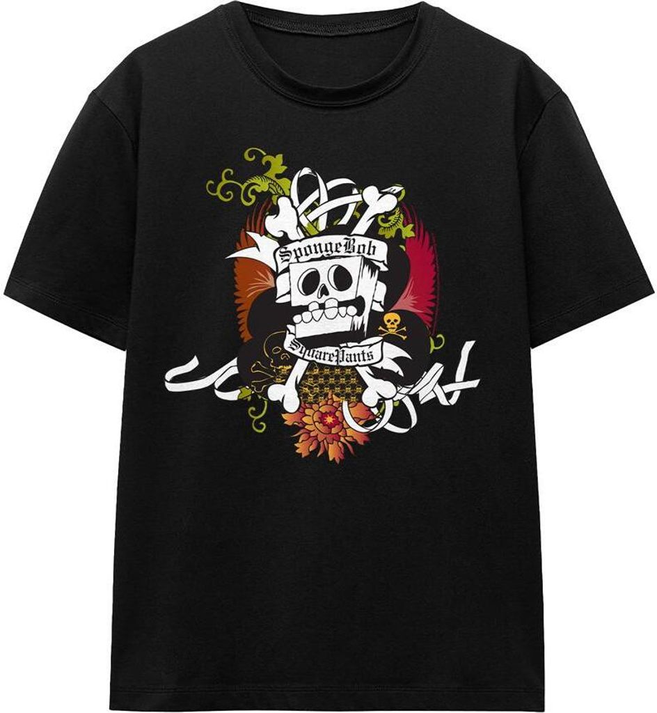 SpongeBob SquarePants - "Rest In Peace" T-Shirt für Herren/Damen Uni TV16000 (XL) (Schwarz)