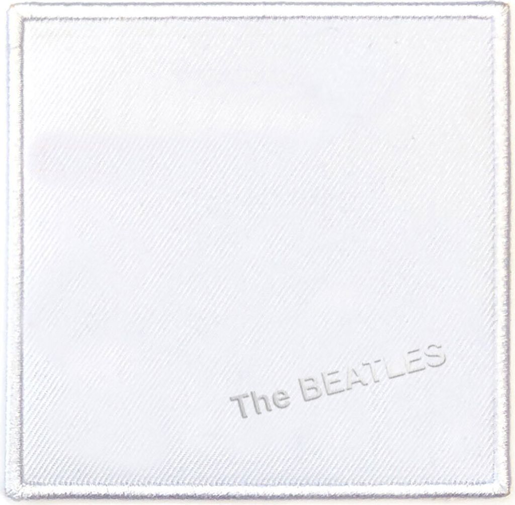 The Beatles White Album Cover Aufnäher zum Aufnähen