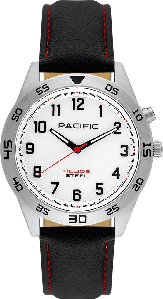 Orologio Pacific PC00847 Uomo Nero: Eleganza Quartz Miyota e Acciaio