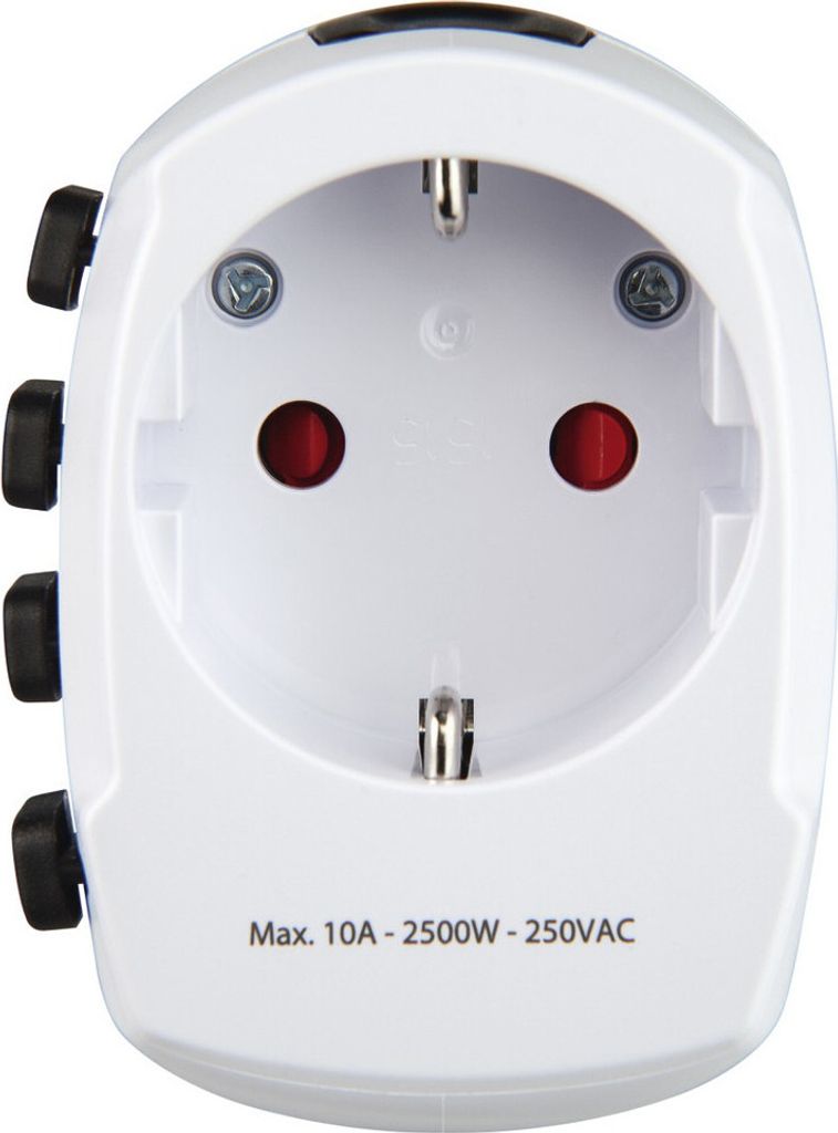 Weltreiseadapter "World Travel Pro", 3-polig (00223471) Produktbild 5