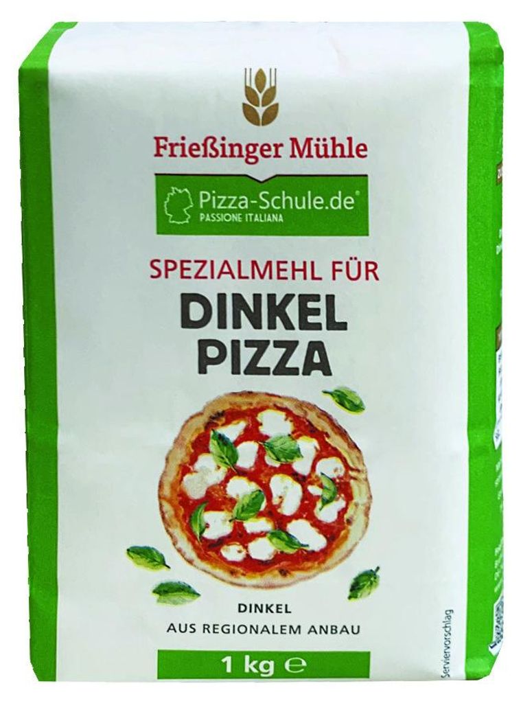 Frießinger Mühle Spezial Mehlmischung für Dinkel Pizza Produktbild 