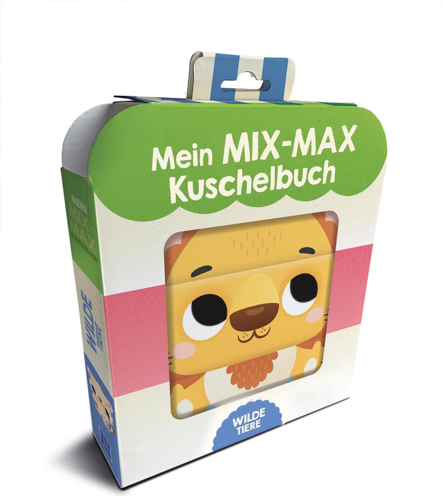 Mein Mix-Max Kuschelbuch - Wilde Tiere Produktbild 