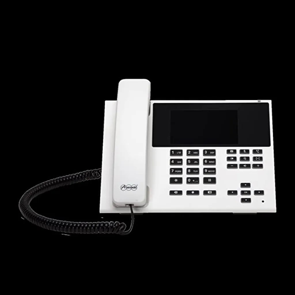 Auerswald COMfortel D-400 blanc : téléphone IP professionnel haut de gamme