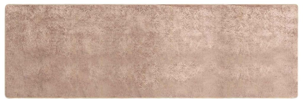 vidaXL Teppichläufer MARSA Sand 100 x 350 cm Polyester und PVC