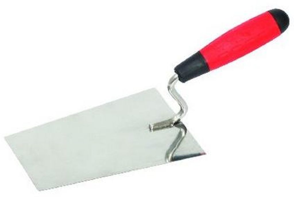 Lžíce nerez zednická FESTA gum.ručka 140x80mm 31233 Obrázek produktu 