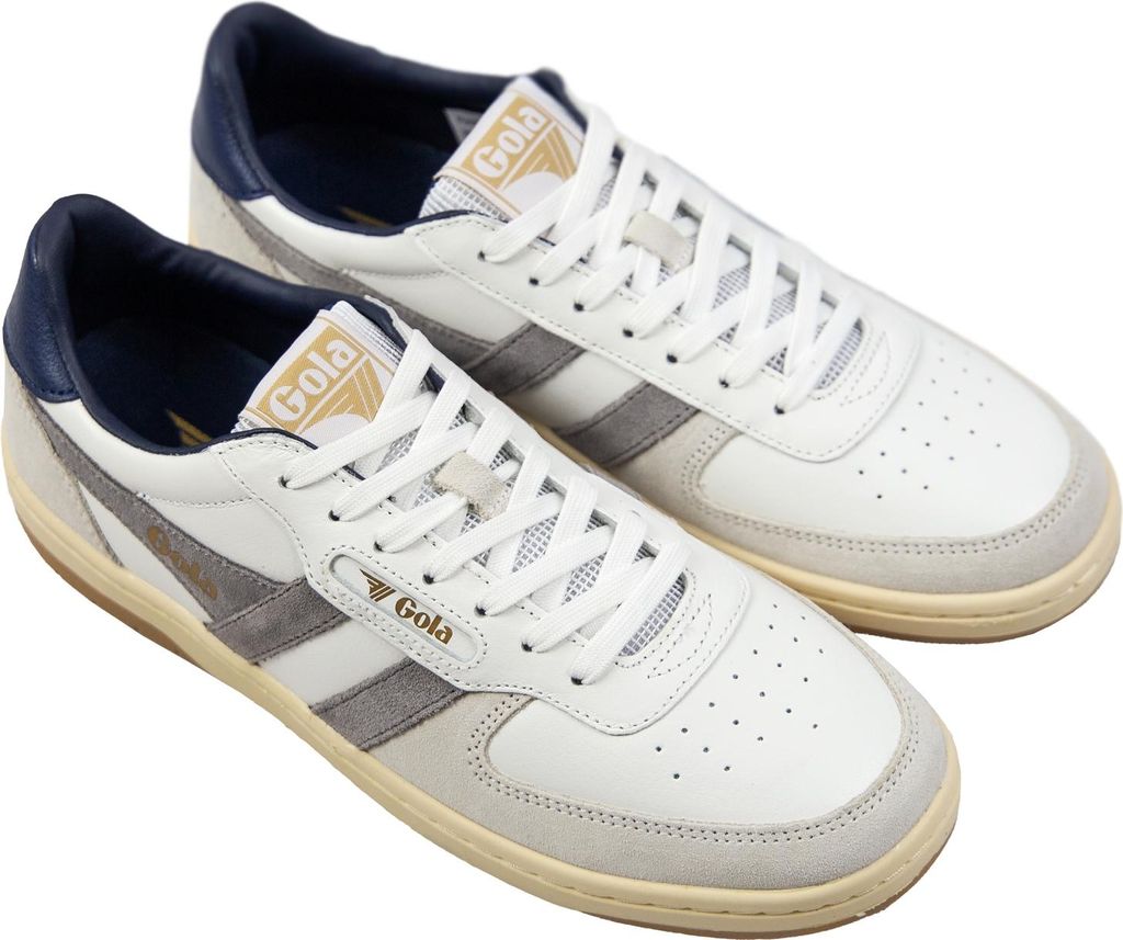 Gola Herren Low Sneaker Hawk CMB336 Low Top CMB336 Weiß