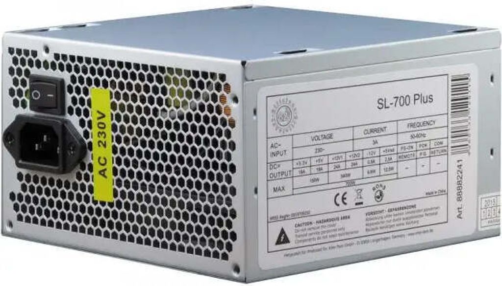 Inter-Tech Netzteil 700W SL-700 Plus  1x PCI-E Produktbild 4