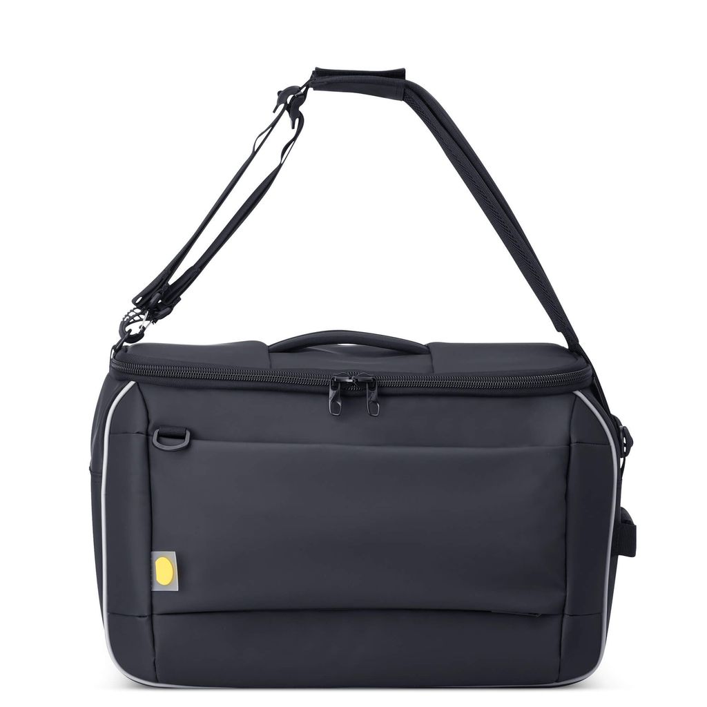 DELSEY PARIS Reisetasche Rucksack mit Laptopfach Aventure Cabin Duffle Bag / Backpack 46L Black schwarz