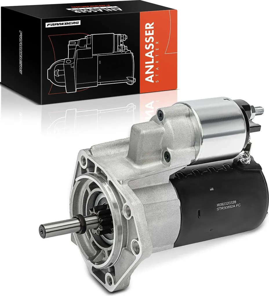 Motorino Di Avviamento Frankberg – Compatibile Con Renault E Opel (Primastar, Vivaro, Clio, Laguna) – 12V 1,1kW - 3