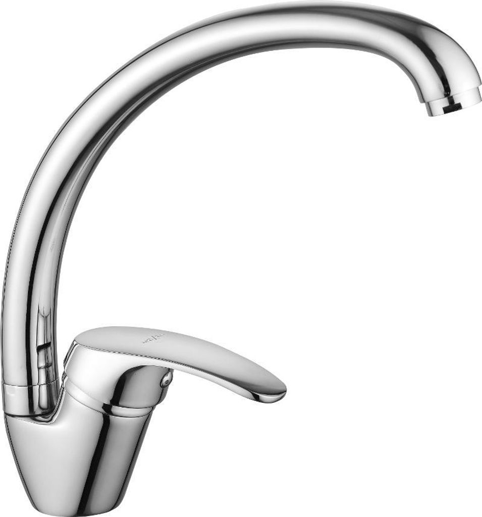 Mexen Rosa bateria kuchenna, chrom - 670800-00 Zdjęcie produktu 