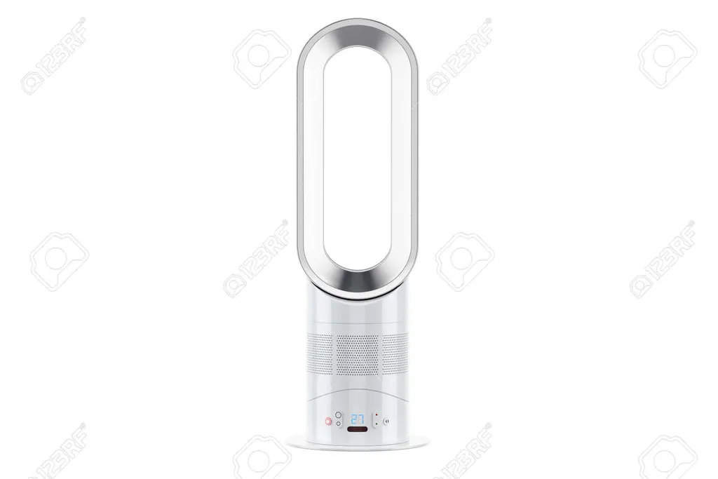 Dyson Hot+Cool AM09 Nickel Blanc - Chauffage d'Appoint et Fraîcheur Été - 36