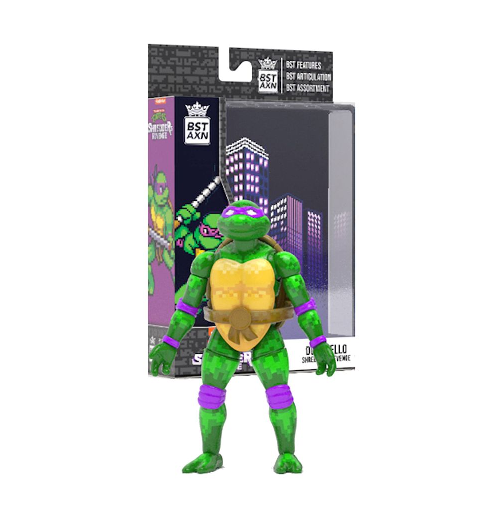 The Loyal Subjects Teenage Mutant Ninja Turtles Donatello BST AXN Actionfigur NES 8-Bit 13 cm Exclusive TLSBATMNTDONWB04