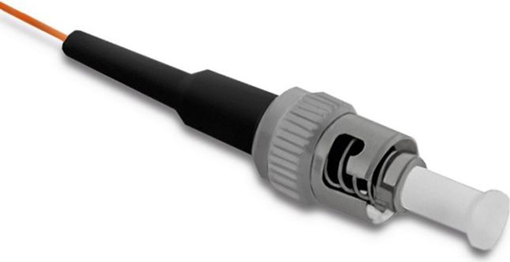 Qoltec Glasfaser-Pigtail ST/UPC | Multimode | 50/125 | OM2 | 1 m