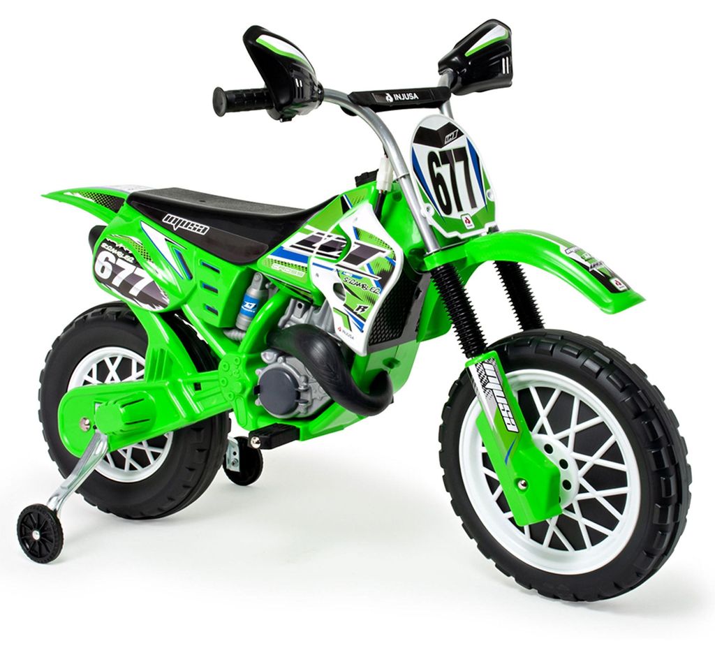 INJUSA Avigo Scrambler Elektromotorrad für Kinder ab 36 Monate 6V Elektrofahrzeug 5 km/h