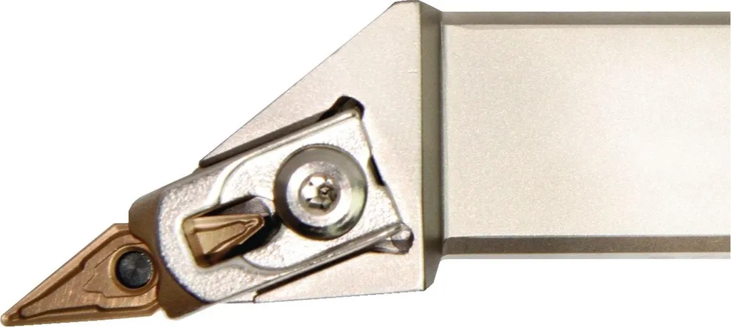Supporto girevole di bloccaggio MVJNR2525M16 destro nichelato Rotazione esterna