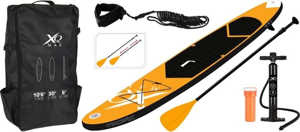 XQ Max Advanced SUP Board 320 cm Orange / Gelb - Produktbild 