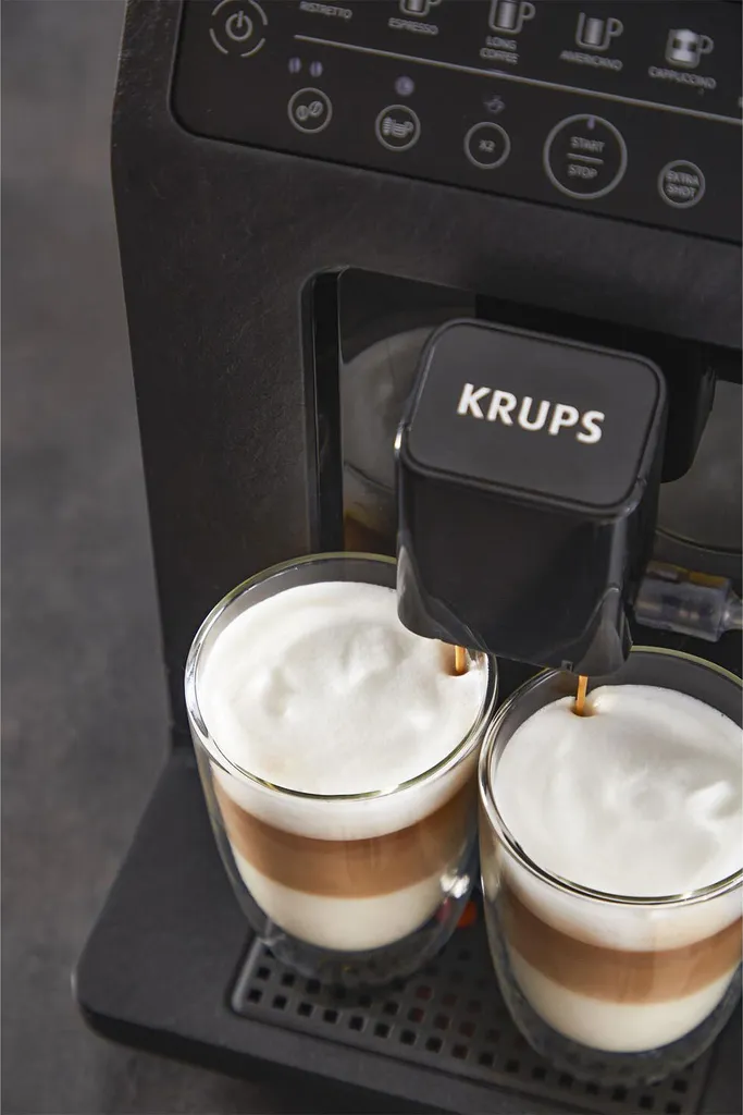 Machine à café KRUPS Evidence Eco pour espresso et boissons lactées mat - 34