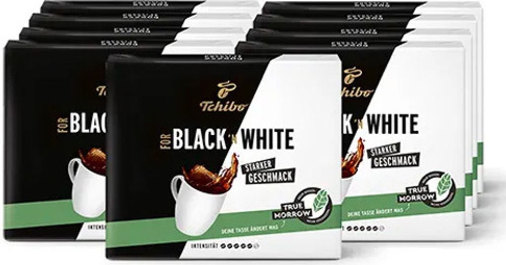 Tchibo - Black 'n White Gemahlener kaffee - 9x 500g (2x 250g)