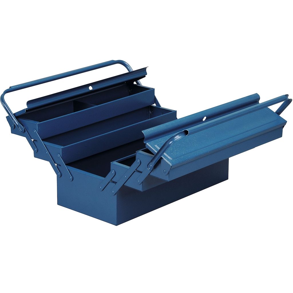 Allit Werkzeugkasten Stahlblech McPlus Metall 5/47 blau Produktbild 