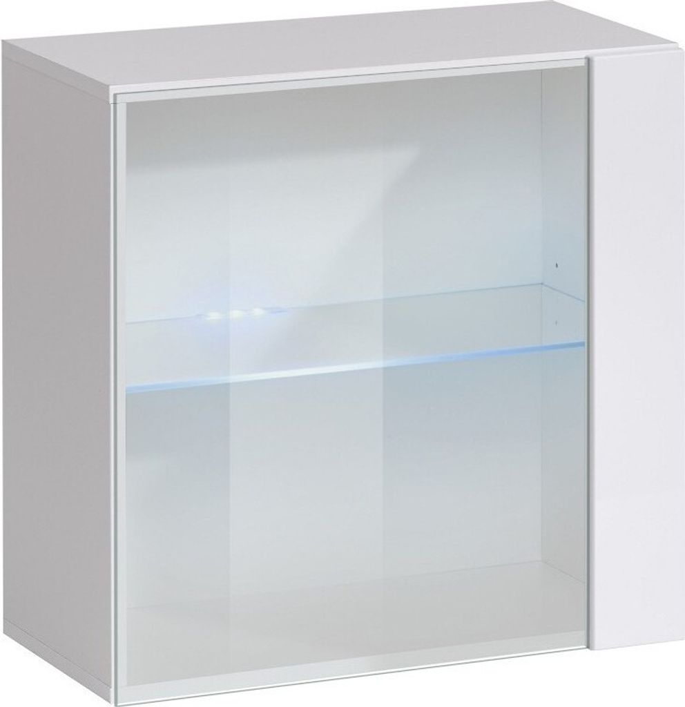 Meublorama DS-AM-SWITCH-WW SW WW 3*1C/15KG, 1 Tür(en), 1 Regale, Weiß, Mitteldichte Faserplatte (MDF), 2 Jahr(e), 300 mm