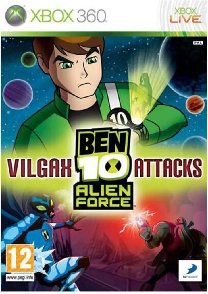 Jeu Xbox 360 Ben 10 Alien Force Vilgax Attacks pour jouer en famille